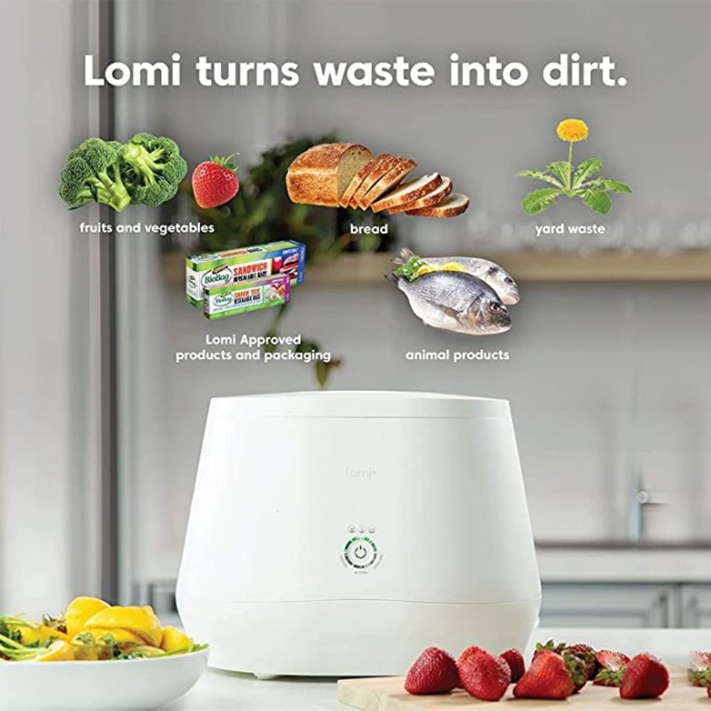 Lomi Smart Waste Kitchen Composter - White